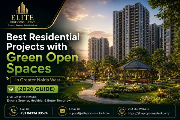 Best Residential Projects with Green Open Spaces in Greater Noida West (2026 Guide)