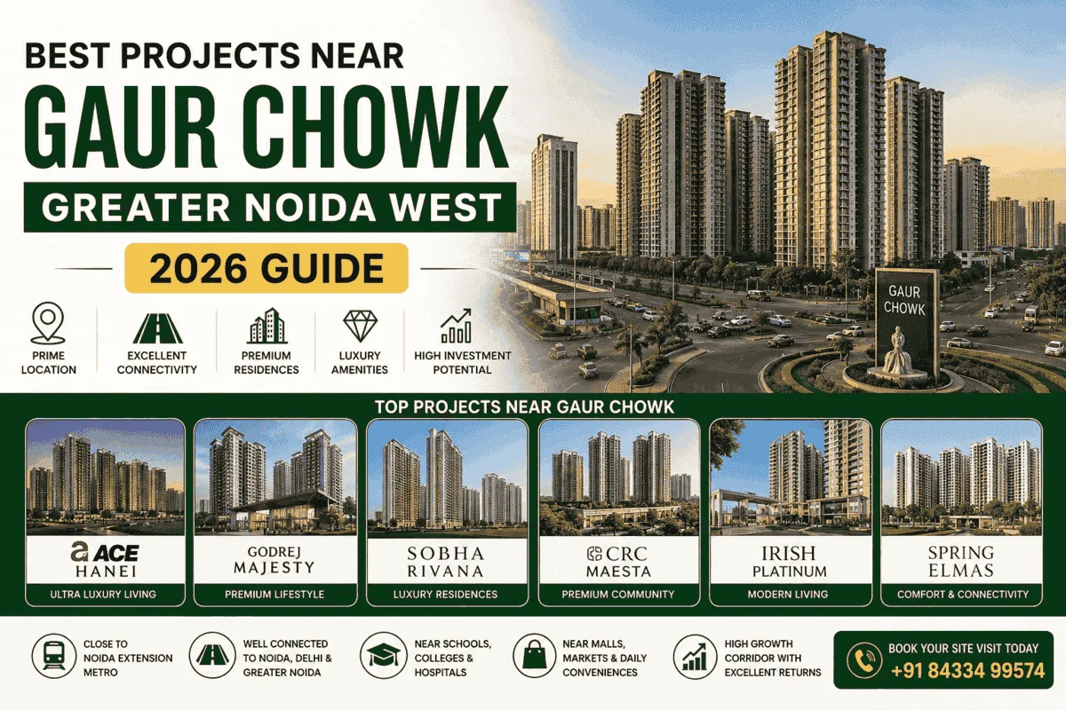 Best Projects Near Gaur Chowk Greater Noida West (2026 Guide)